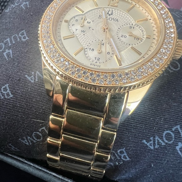 Bulova Gold Women\'s Watch New in Box main image 8